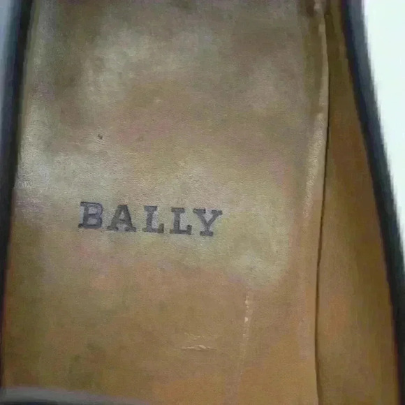 Bally Tiago Men's Brown Leather Penny Loafers Size US 9.5 D - Picture 8 of 11